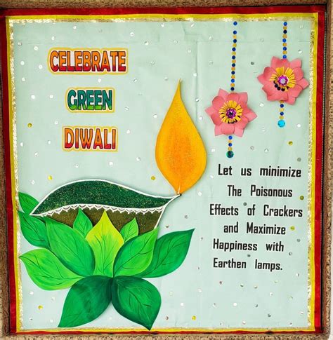 Diwali drawing green diwali chart eco friendly diwali poster diya drawing anti cracker diwali ...