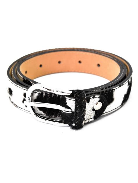 Leather Belt Cow from Vivien of Holloway