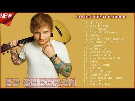 Best Songs Of Ed Sheeran 2023 - Ed Sheeran New Songs 2023 | Mixed Tracks