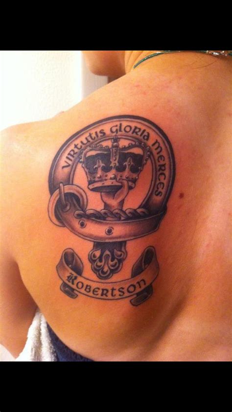 Robertson Family crest tattoo by Devonthegreat on DeviantArt