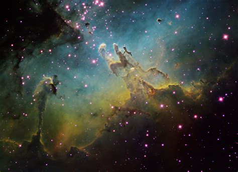 Hubble Pillars of Creation Wallpaper - WallpaperSafari