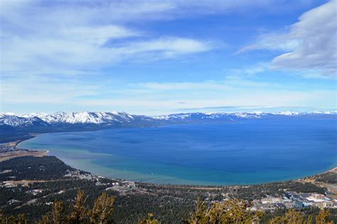 Aerial Full View of Scenic Lake Tahoe image - Free stock photo - Public ...