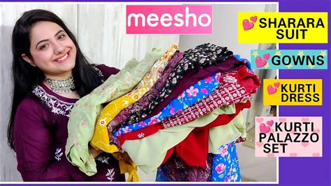 MEESHO HAUL|MEESHO KURTIS HAUL|MEESHO KURTA SETS HAUL|MEESHO SUIT SETS ...