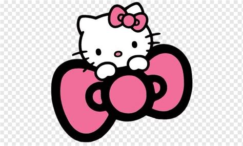 Hello Kitty Pink Bow, comics and fantasy, hello kitty, png | PNGWing