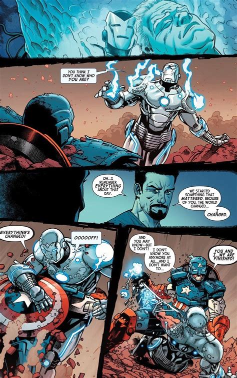 Secret Wars Captain America vs Ironman