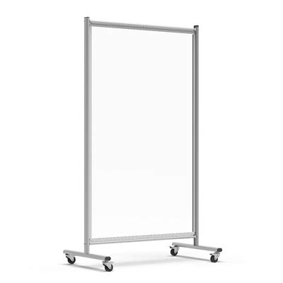 Mobile Magnetic Whiteboard Room Divider by Luxor | NBF.com
