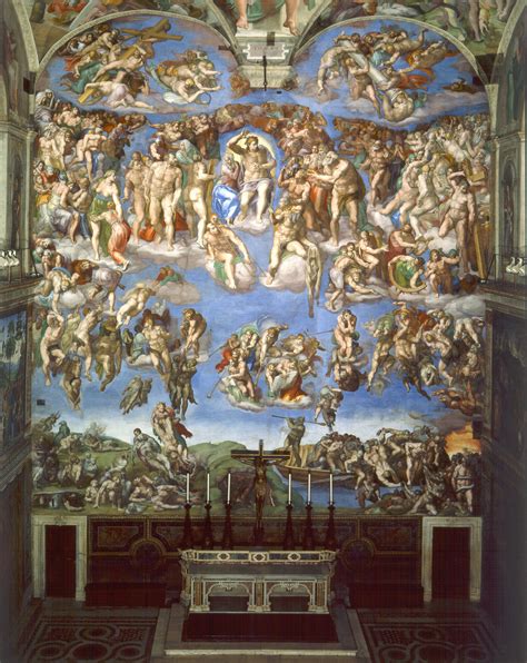 The Last Judgment (1536–1541) by Michelangelo – Artchive