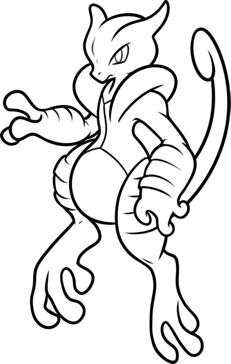 Pokemon Mewtwo Drawing | Free download on ClipArtMag