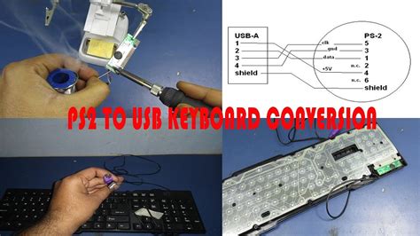 Ps2 Keyboard Wiring Diagram Wiring Diagram Schemas