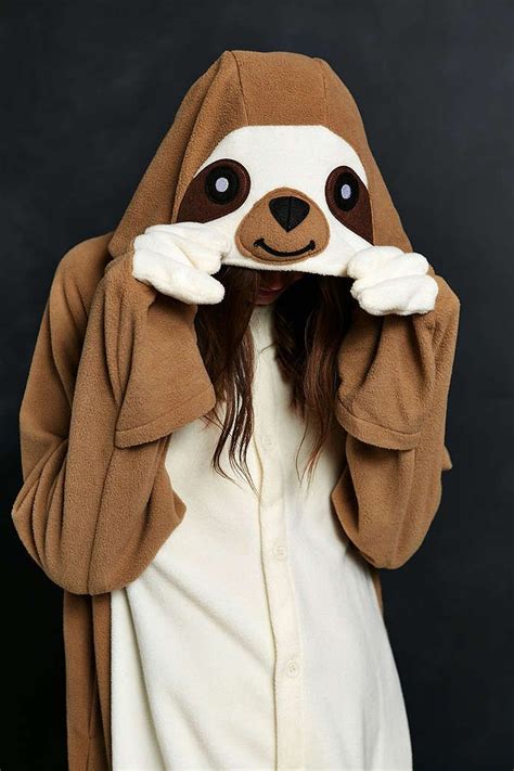 Kigurumi Sloth Costume | Sloths costume, Sloths clothes, Cute sloth