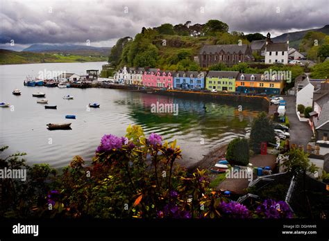 Promenade in Portree, Isle of Skye, Scotland, United Kingdom, Europe Stock Photo: 61858519 - Alamy