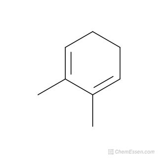 2,3-Dimethyl-1,3-cyclohexadiene Structure - C8H12 - Over 100 million ...