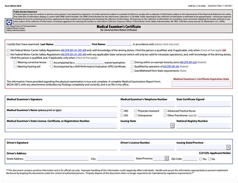 Medical Card DOT - Truckers Wiki