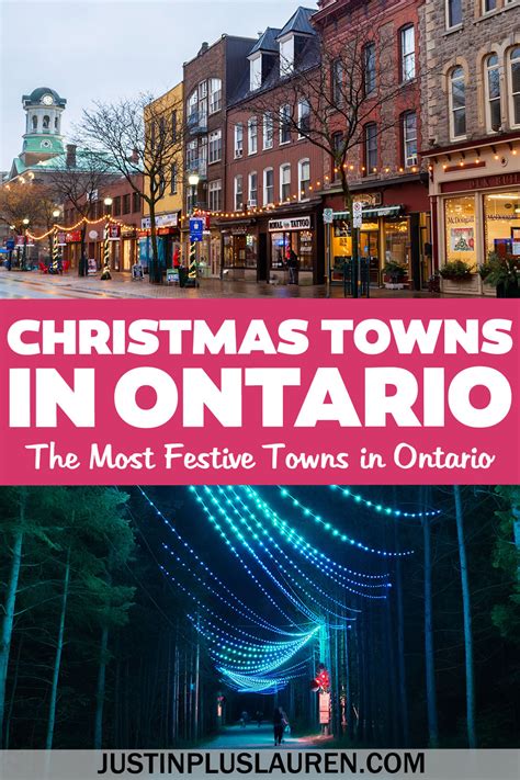 20 Best Christmas Towns in Ontario That are Pure Magic