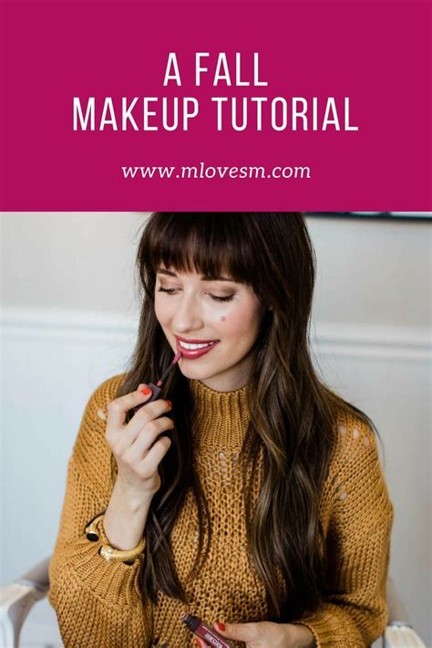 Fall Makeup Tutorial with Burt’s Bees - M Loves M | Fall makeup ...