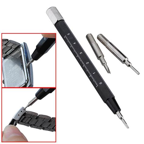 Brand Watch Watchmaker Tools Clock Spring Bar Watchmaker Tool Strap Link Pin Watch Repair Tool ...