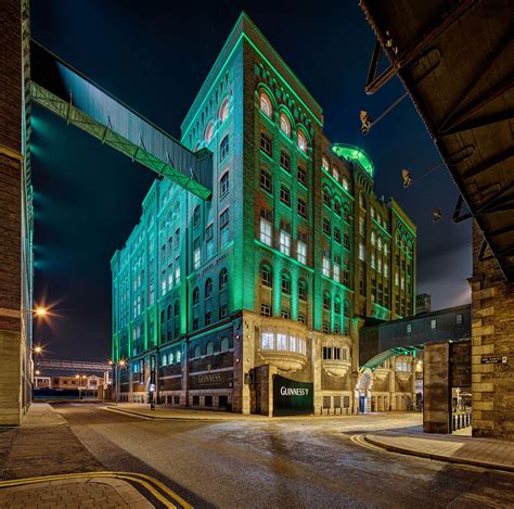 The Guinness Brewery also known as the Guinness Storehouse in Dublin.