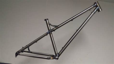 Custom Built Steel Hardtail MTB Frame - MarinoBike