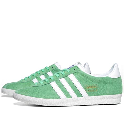 Adidas Gazelle OG Green Zest & Running White | END. (US)