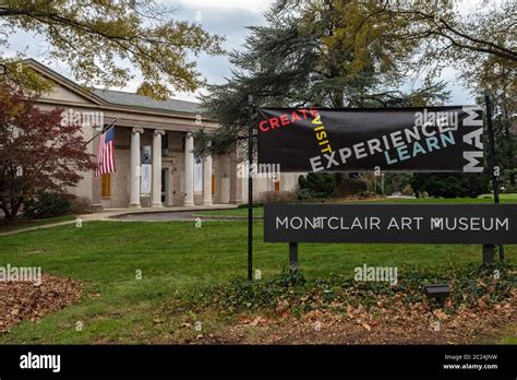 MONTCLAIR, NEW JERSEY, USA: Front facade of the Montclair Art Museum ...