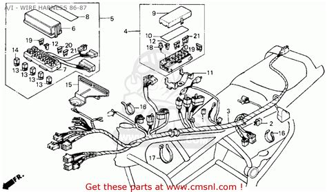 Honda goldwing 1200 wiring diagram