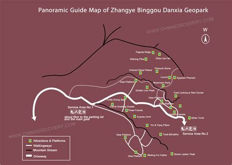 Zhangye Attractions Maps Of Danxia Geopark, Matisi, Dafo, 50% OFF