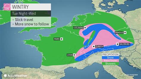 Cold storm to bring burst of snow to central Europe around midweek ...