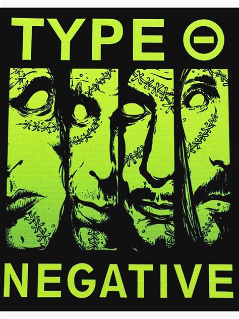 "type o negative logo" Sticker by mallmondn6 | Redbubble