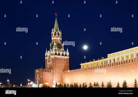 Red Square at night, Moscow, Russia Stock Photo - Alamy