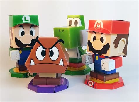 Mario & Luigi Paper Jam Papercraft Premium :: Behance