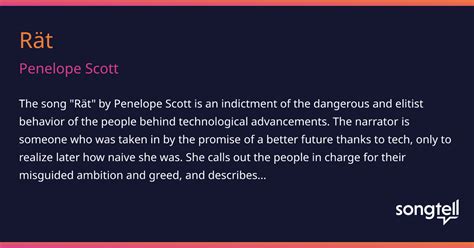 Meaning of Rät by Penelope Scott