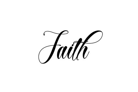 Faith Word Art