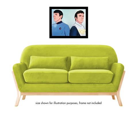 Star Trek - Kirk and Spock - Pop Art Prints - Pop Artz