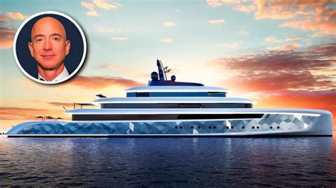 Inside Jeff Bezos' New $500 Million Mega Yacht - The Literature Herald