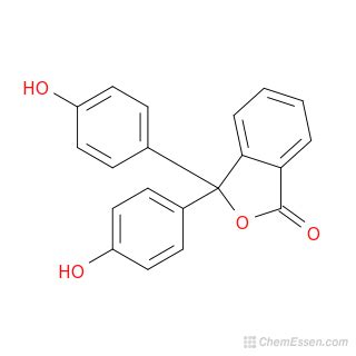 Chemical Structure of Phenolphthalein - C20H14O4 | Mol-Instincts