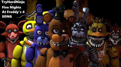 (SFM FNAF) Five Nights at Freddy's 4 SONG by TryHardNinja | FunnyCat.TV