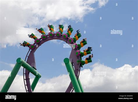 Anaconda ride, Gold Reef City, Johannesburg, Gauteng Stock Photo - Alamy