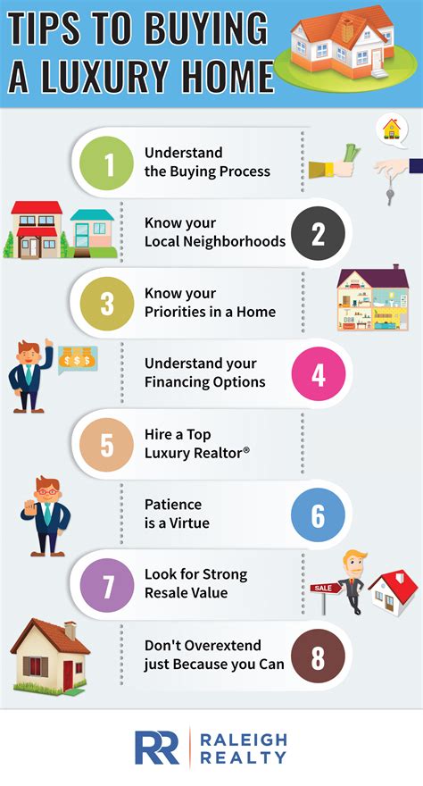 8 Luxury Home Buying Tips you Need to Know (INFOGRAPHIC)