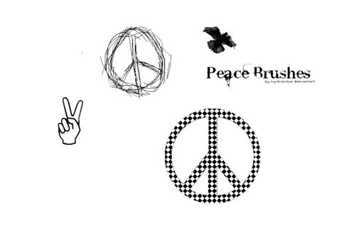 Símbolo de la Paz Brush Pack de