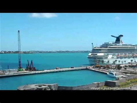 PORT BERMUDA WEBCAM TOUR 4-19-2013 - YouTube