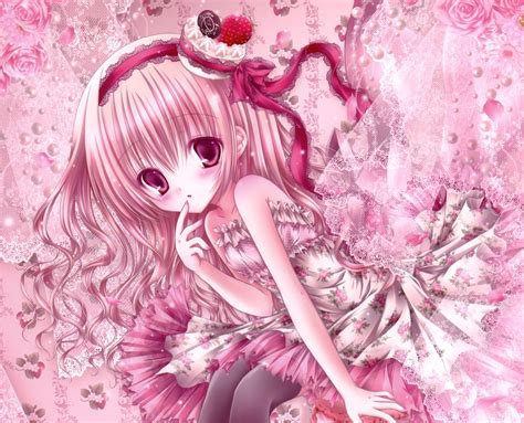 Pink Anime Girl Princess Wallpapers - Wallpaper Cave