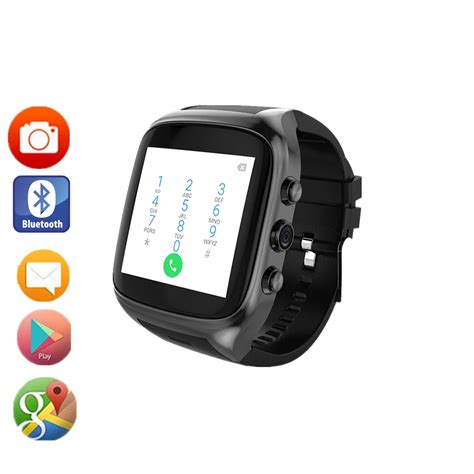 x01 upgrade x02 MTK6580 Android 5.1 Smartwatch Bluetooth4.0 Smart Watch 1.3GHz Dual Core GPS ...