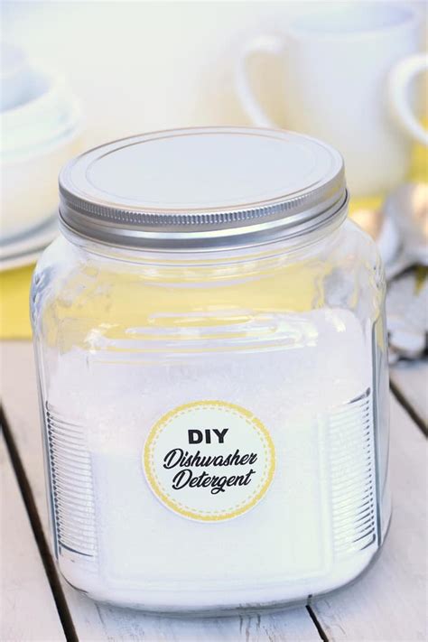 DIY Dishwasher Detergent - Inspirational Momma