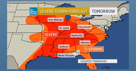 Get the Week’s Severe Storm Forecast