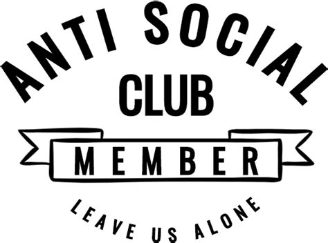 Anti Social Social Club Transparent Logo - LogoDix