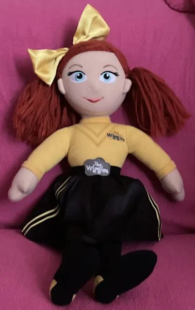 THE WIGGLES EMMA Girl Doll Yellow Top Australian Soft Plush Toy 13-20” $25.57 - PicClick