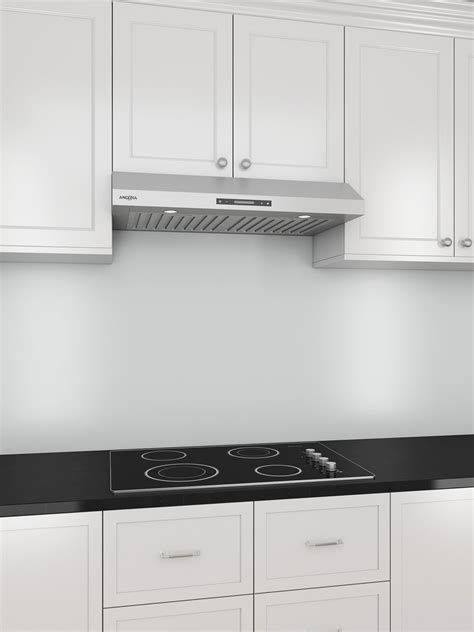 Slim Elite 30 in. with LED Under-Cabinet Range Hood in Stainless Steel — Ancona Home