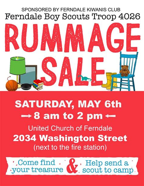 Rummage Sale Flyer Template