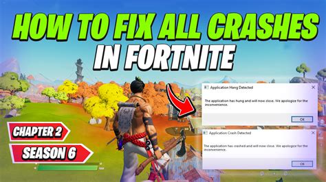 Fix Fortnite Crash On PC - Fortnite Keep Crashing Fixed!!! (Application Hang Detected)