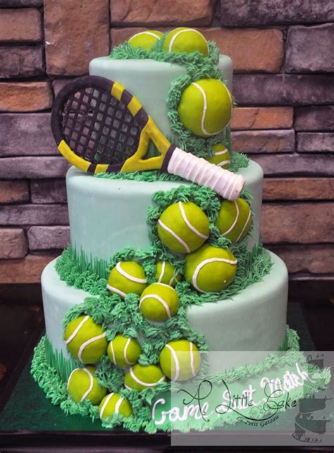 Tennis Ball Birthday Cake - A Little Cake | Tennis cake, Cake, Tennis ...